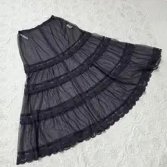 超美品 センソユニコt.bレースロングスカート