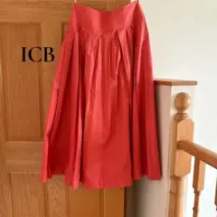 ICB フレアスカート オレンジのサムネイル