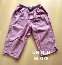 ユニクロ ステテコ M 赤
