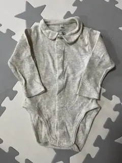 Petit Bateau 長袖ロンパース 12m/74cm