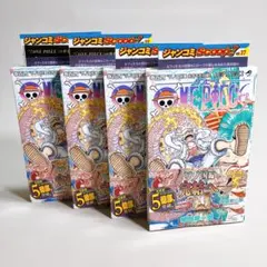 初版帯付き　ONE PIECE 104巻　4冊セット　チラシ付き　ワンピース