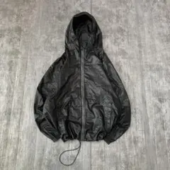old UNIQLO nylon shell jacket black