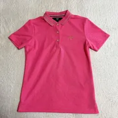 キャロウェイ ピンク ゴルフ スポーツ 半袖 ポロシャツ M