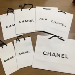 CHANEL シャネル ショップ袋　７枚セット