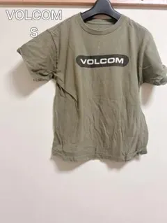 VOLCOM オリーブ色 Tシャツ Sサイズ