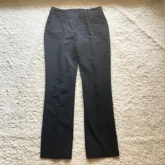 ORHIER スラックス　WASHABLE 無地　お仕事　フォーマル　黒　SS