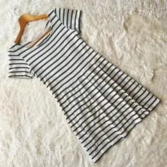 【earth music & ecology】ワンピース ボーダー 美品 41