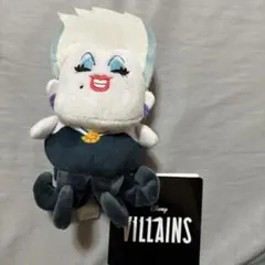 ディズニーヴィランズ　みにわるズ　マスコットvol.1アースラ　未使用タグ付