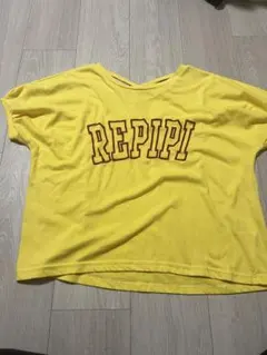 repipi armarioイエロー 半袖Tシャツ