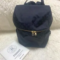 美品　ラシット russet リュックサック　バックパック　ネイビー