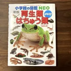 小学館の図鑑NEO 『新版』　DVD付き　両生類・はちゅう類