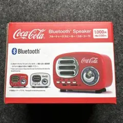 【新品】ダイソー コカコーラBluetooth Speaker レッド