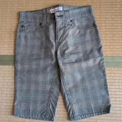 Levi's 511 SLIM チェック柄 ショートパンツ W30