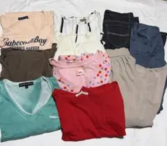 レディース、服、半袖、ズボン、スカート合計10点まとめ売り