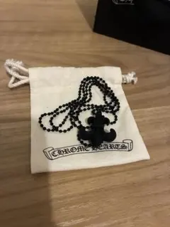 CHROMEHEARTS クロムハーツ BSフレア シリコンネックレス 블랙