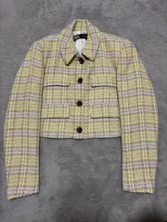 ZARAクロップド テーラードジャケット