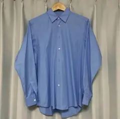 美品 コモリシャツ サックス 21SS 長袖 T01-02001 サイズ3 - メルカリ