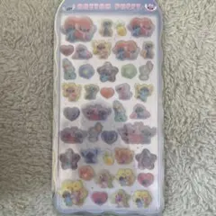 【正規品】新作　コットンパフィー スティッチ ディズニー　ボンボンドロップシール