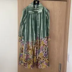 極美品♡weekend maxmara 半袖 コットン シャツ 総柄 ショート - メルカリ