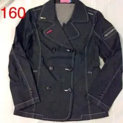 美品　ブルークロス デニム ジャケット Ｌ１６０