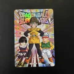 ドラゴンボールZ アマダ カード ブルマ No.38 パッチンテレビカード