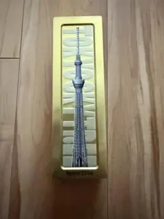 東京スカイツリー 小物入れ ゴールド