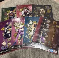 一番くじ　ジョジョの奇妙な冒険　I 賞　クリアポスター　コンプリートセット