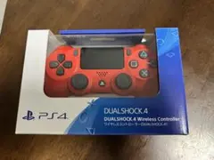 DUALSHOCK 4 ワイヤレスコントローラー レッド