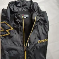 lotto メンズ ジャージ ブラック ゴールド 3L