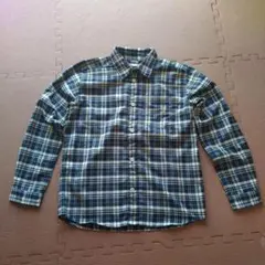 モンベル　WIC.O.D.シャツ 150 レディースXS〜S チェック柄