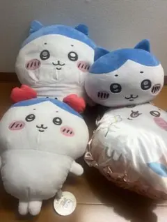 最終値下げ！ハチワレ4点セット　スポーツ刈りなハチワレ超BIGぬいぐるみ 他
