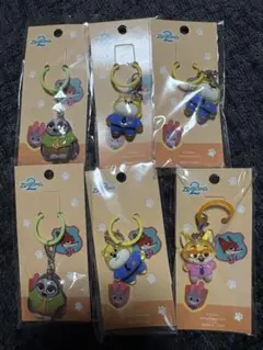 ズートピア2 めじるしチャーム 6個セット