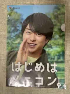 櫻井翔 メニコン クリアファイル 非売品 ノベルティ