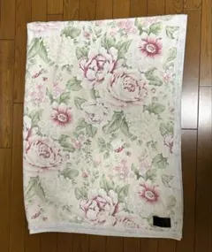 【IMAGERY collection】綿毛布 花柄ブランケット