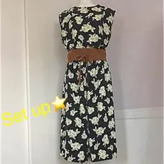 【最終価格‼︎】美品☆Ehyphenworldgallery☆花柄セットアップ