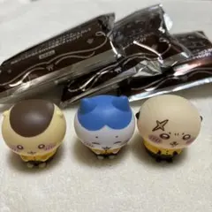 ちいかわ ココス ソフビ 指人形 ハチワレ くりまんじゅう ラッコ