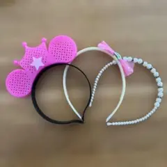 ミニーマウス　光るカチューシャ
