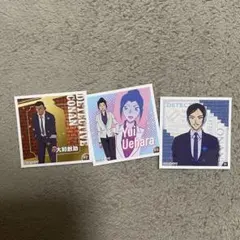 未使用品 名探偵コナンシールコレクション3枚セット 大和敢助 上原由衣 諸伏高明