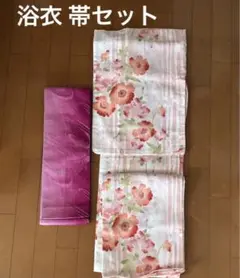 希少品】LIZ LISA 花柄浴衣・帯セット - メルカリ