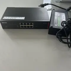 4★8ポート BUFFALO BS-GS2008P PoE給電スイッチングハブ