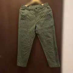 【UNIQLO】 EZYアンクルパンツ（チノ）オリーブ Sサイズ