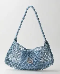 メゾンエヌアッシュパリ MAISON BANGALORE メッシュ　かごバッグ MAISON N.H PARIS メゾンエヌアッシュパリ ラフィアバッグ