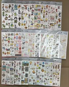 大人の図鑑シール キャラクター編 ⚠️欲しいシールをコメントにてお書きください。