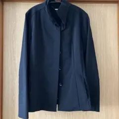 ウール ノーカラージャケット