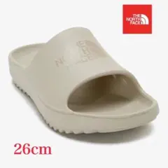 ノースフェイス リカバリースライド サンダル ベージュ色 26cm