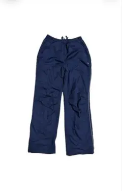 ネイビー ジャージパンツ ウエスト調整可能