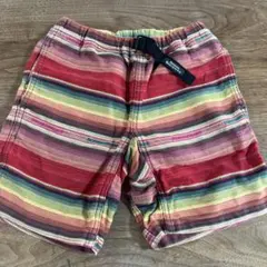 denim dungaree 140ショートパンツ