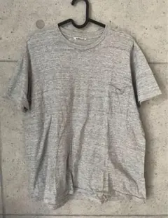 オーラリー グレー Tシャツ 半袖 ポケット付き - メルカリ