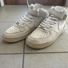 NIKE AIR FORCE 1 MID ホワイト スニーカー