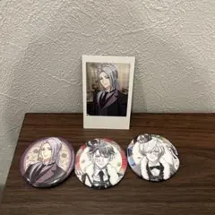 A3!スイーツパラダイス 缶バッチ×3点 カード 計4点セット